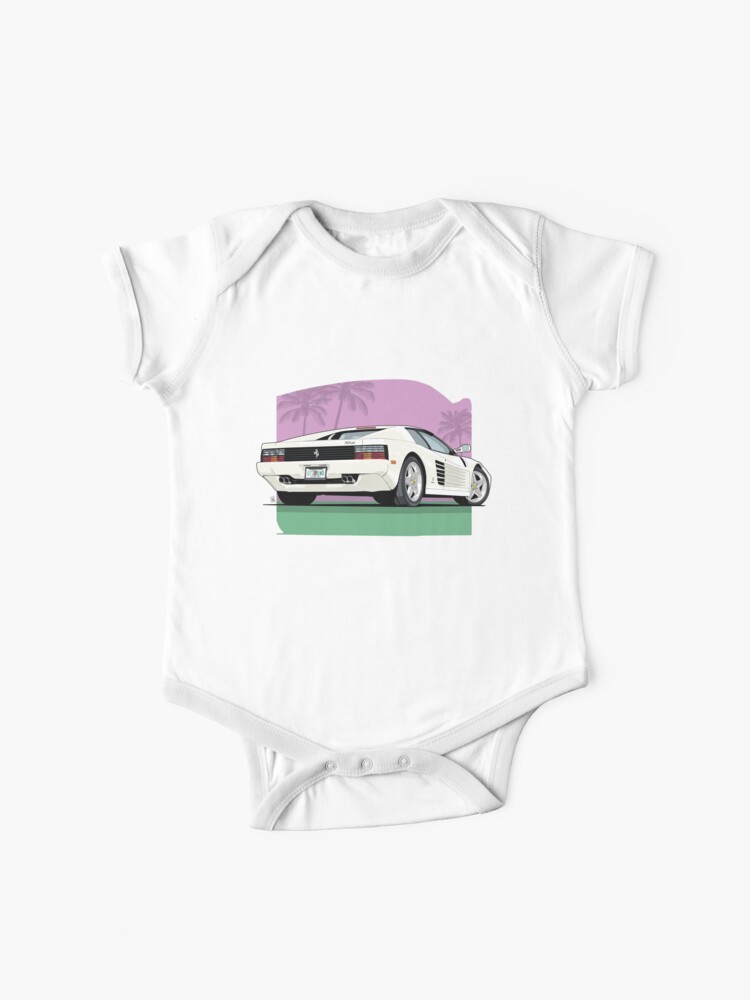 512 Testarossa Baby One Piece By Mlautomotive Redbubble