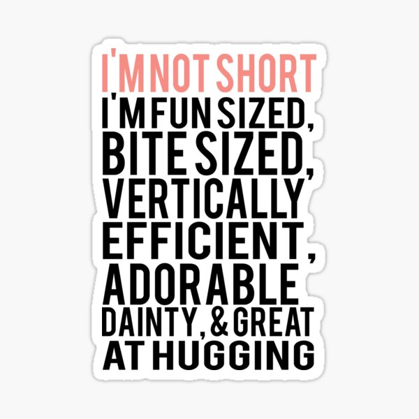 Baby Yoda I'm Not Short I Am Fun Sized Bite Sized Vertically Eficient  Adorable Dainty & Great At Hugging Mug