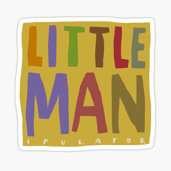 little man ipulator Sticker
