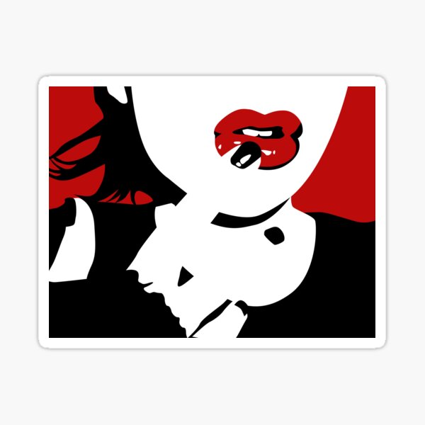 Goth Girl Sticker
