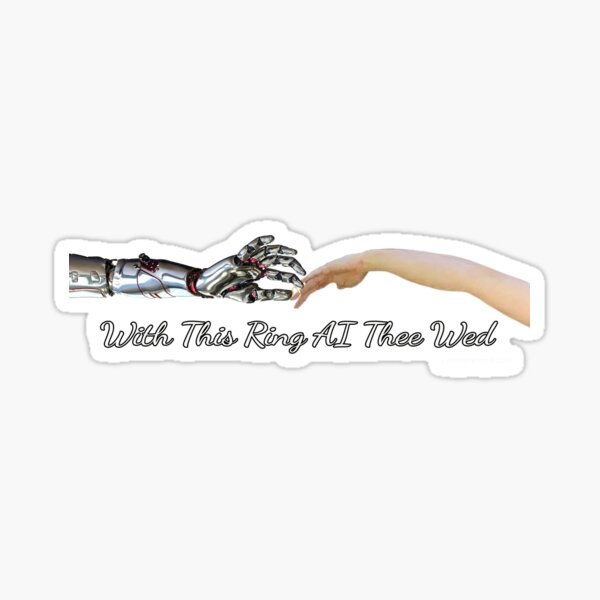 AI Wedding Sticker