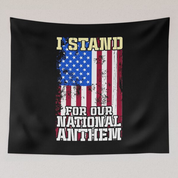Item preview, I Stand For Our National Anthem American Patriotic designed and sold by BUBLTEES.
