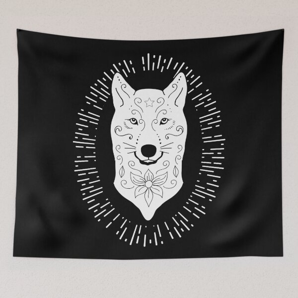 Item preview, White wolf artwork designed and sold by emphatic.
