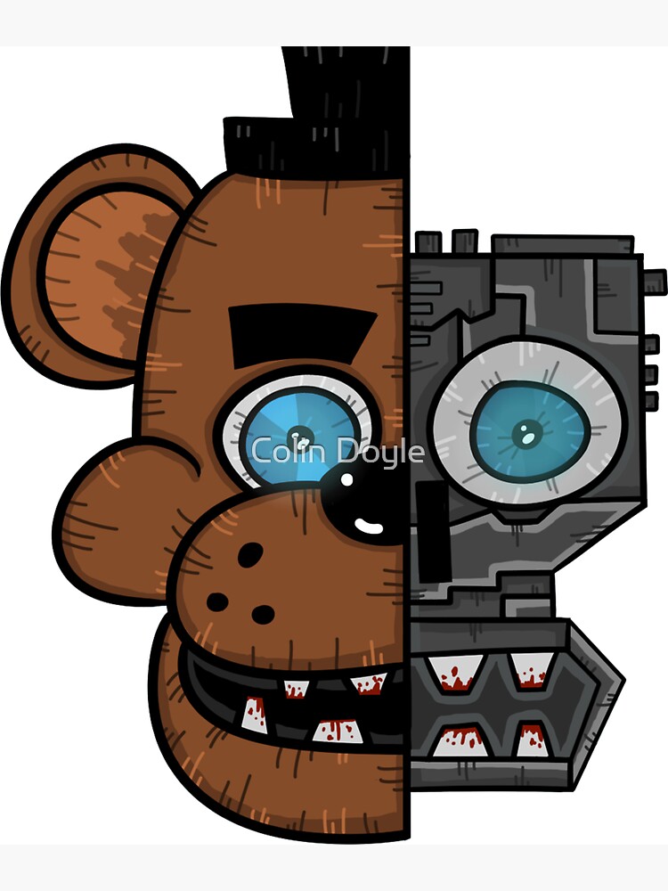 Freddy Fazbear Magnet for Sale by DragonessAnim