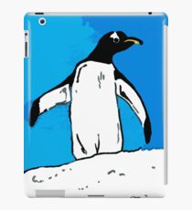 Penguin with blue sky iPad Case/Skin