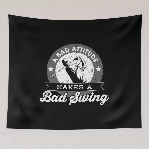 Item preview, Golfing Gift A Bad Attitude Makes a Bad Swing designed and sold by Orange Pieces.
