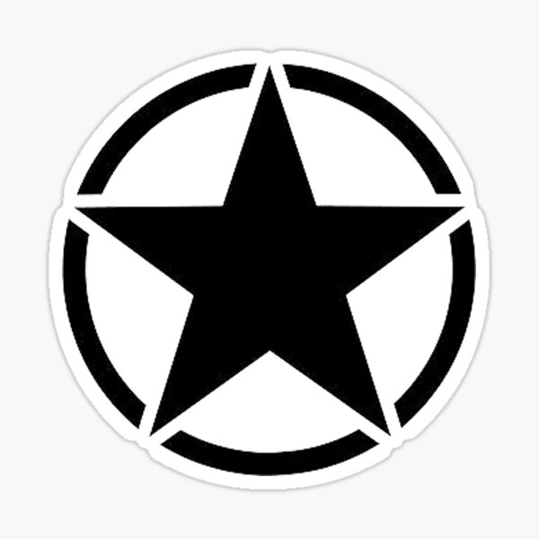 Army Jeep Star Stickers for Sale | Redbubble