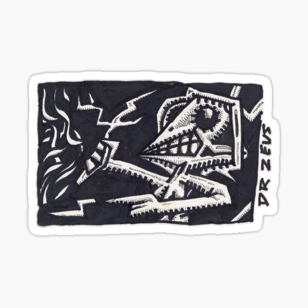 Dr Zeus Sticker