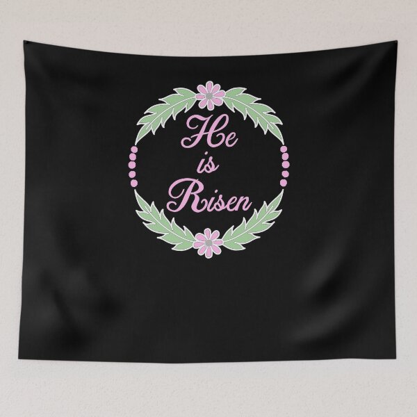 Item preview, Happy Easter He is Risen Flower  designed and sold by wilsonellis.