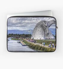 Kelpies und Kanal Laptoptasche