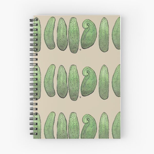 Item preview, Cucumbers on brown designed and sold by Yael Kisel.