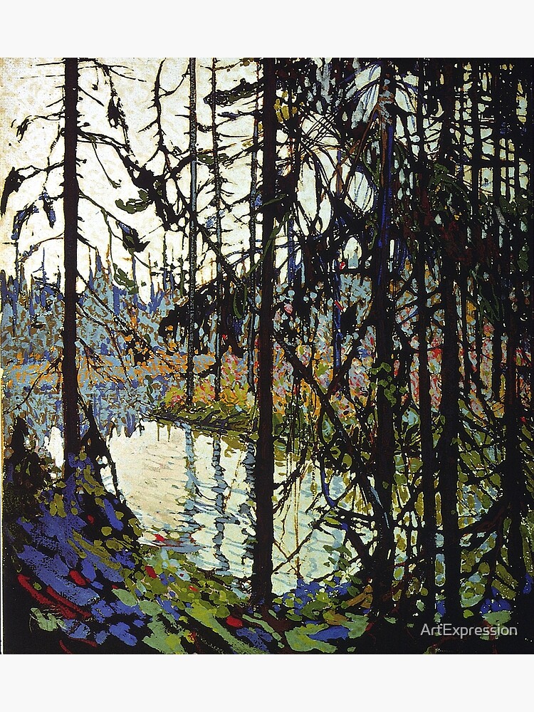 "Tom Thomson Northern River" Poster for Sale by ArtExpression Redbubble