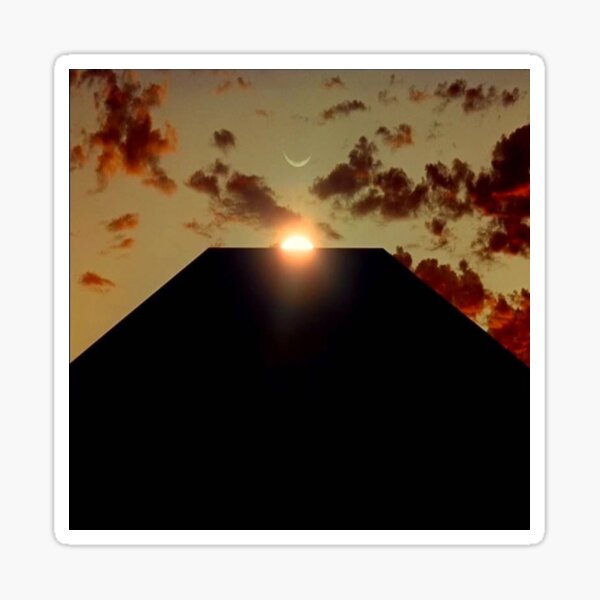 2001: A Space Odyssey - Earth Monolith Sticker