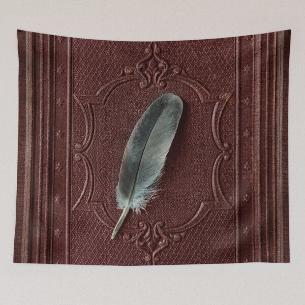 Item preview, Still life with pretty grey feather designed and sold by JBlaminsky.