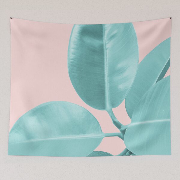 Item preview, Ficus Elastica Pastel Blush Glam #1 #tropical #foliage #decor #art  designed and sold by Anita's & Bella's Art.