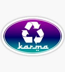 Recycle KARMA Sticker Sticker