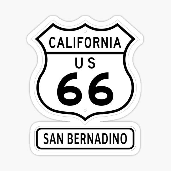 Item preview, Historic Route 66 - The Mother Road - San Bernadino designed and sold by NewNomads.