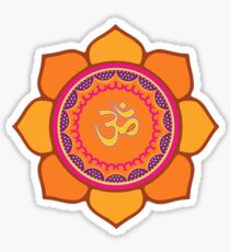 Lotus Om Symbol Sticker
