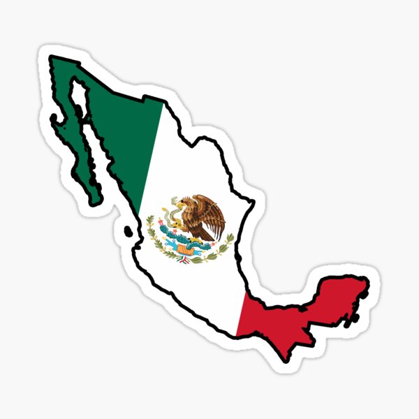 Mexico Sticker for Sale by cadellin