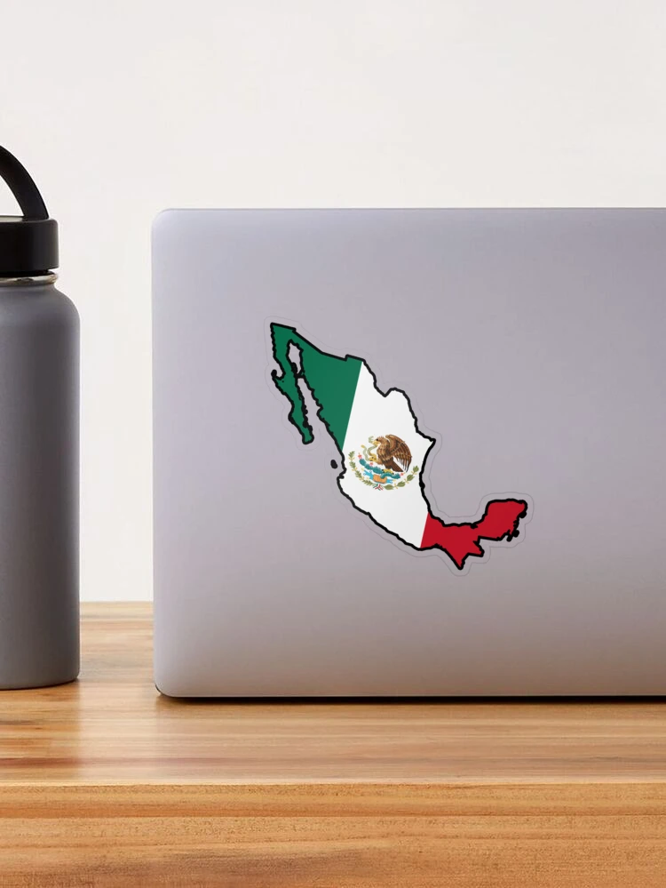 Mexico Mexican Sticker Flag Stickers - Laptop Stickers - 2.5 Inches Vinyl  Decal - Laptop, Phone, Tablet Vinyl Decal Sticker S214730