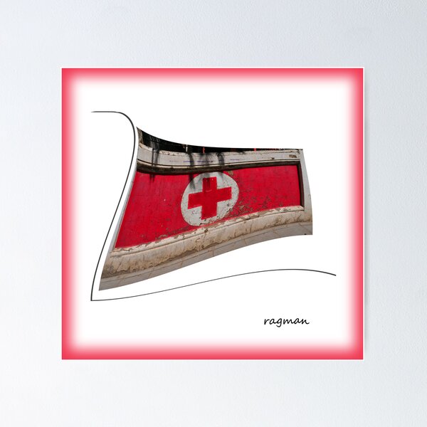 Item preview, Red crossed designed and sold by ragman.