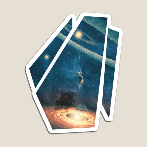 My dream house is in another galaxy Magnet