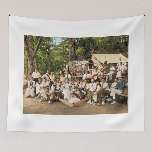 Item preview, Classy Campers, somewhere in USA, 1915 designed and sold by Sanna Dullaway.