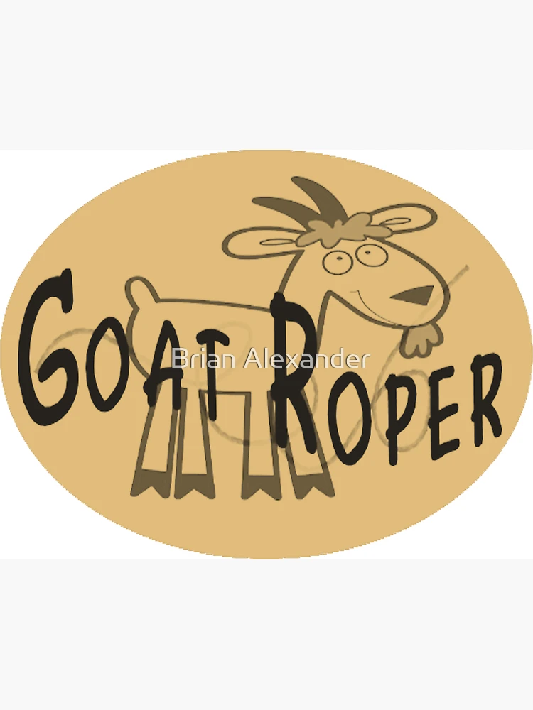 Thumbnail 3 of 3, Magnet, Goat Roper designed and sold by buazz2002.
