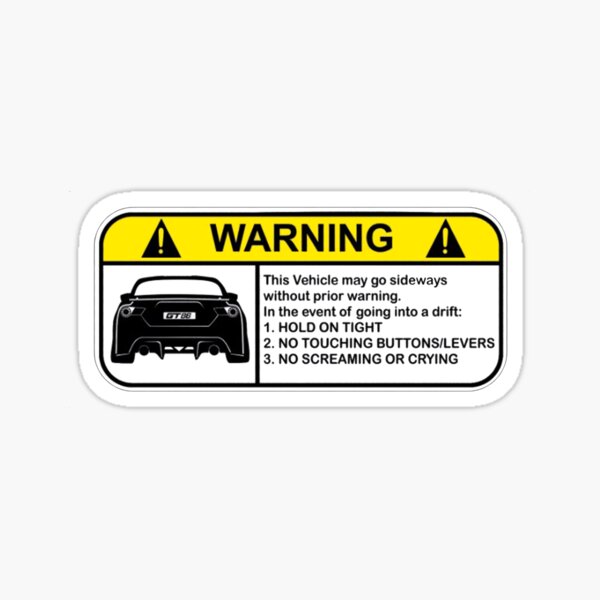 WARNING JDM as F*CK plain and simple! Decal Sticker - Top JDM Store