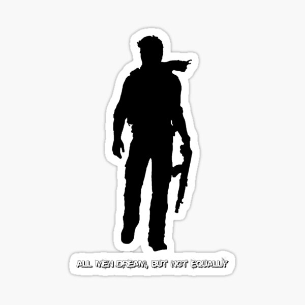 Nathan Drake (Uncharted, quote) Sticker