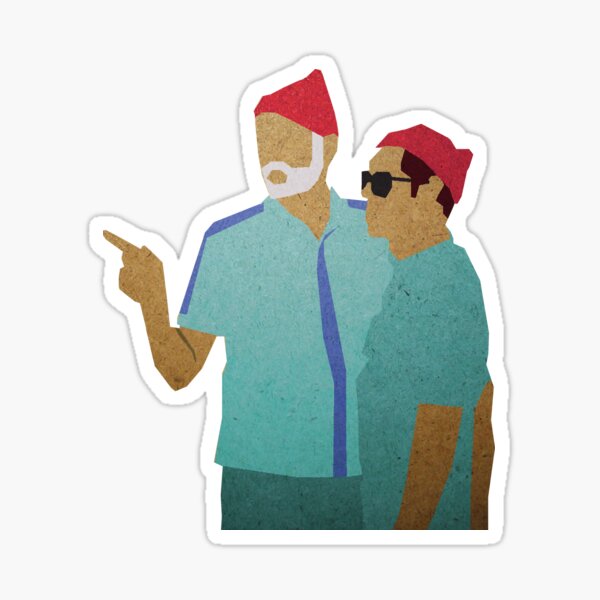 Zissou + Klaus Sticker