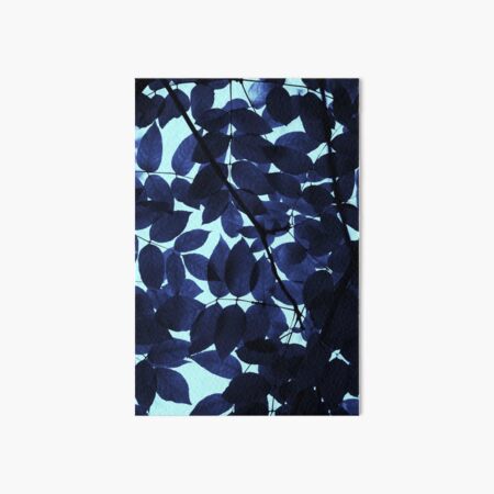 Blue Forest Art Board Print
