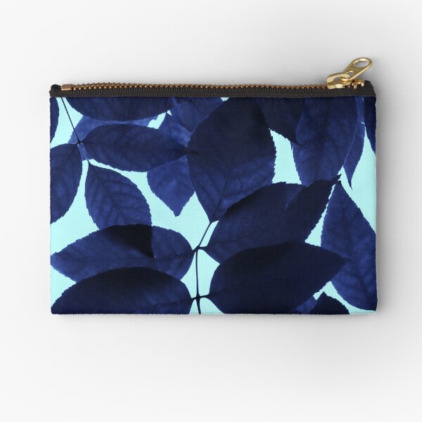 Blue Forest Zipper Pouch