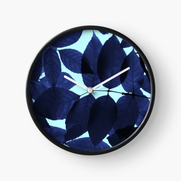 Blue Forest Clock