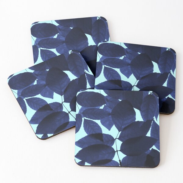 Blue Forest Coasters (Set of 4)