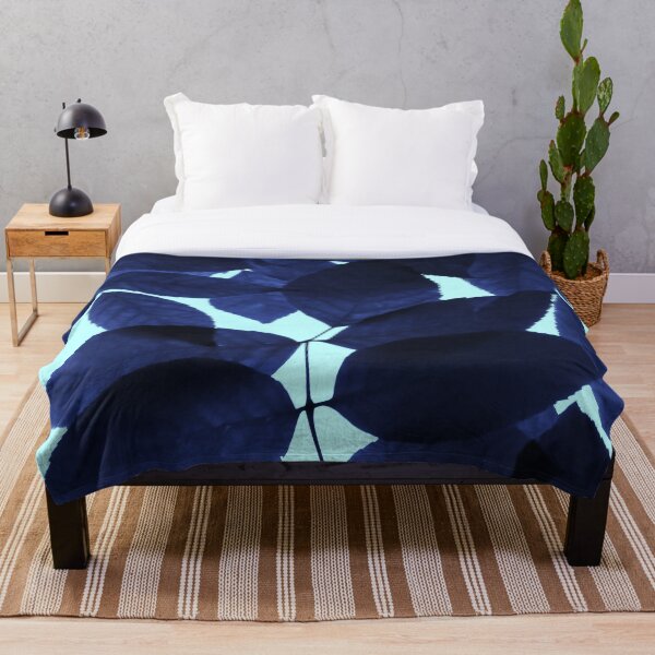Blue Forest Throw Blanket