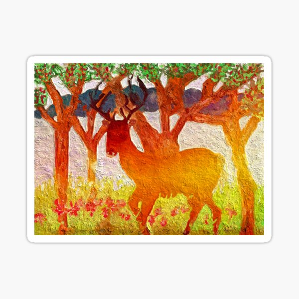 Deer Sticker