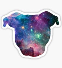 Galaxy Pittie Sticker