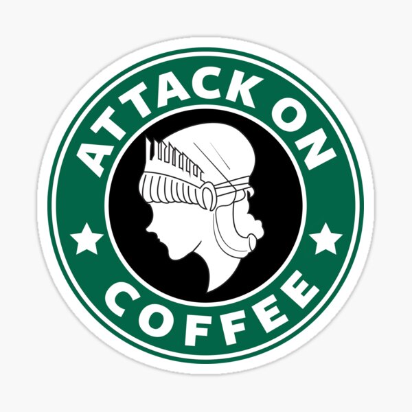 Ataque al café Pegatina