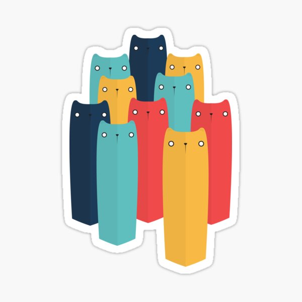 Cats Sticker