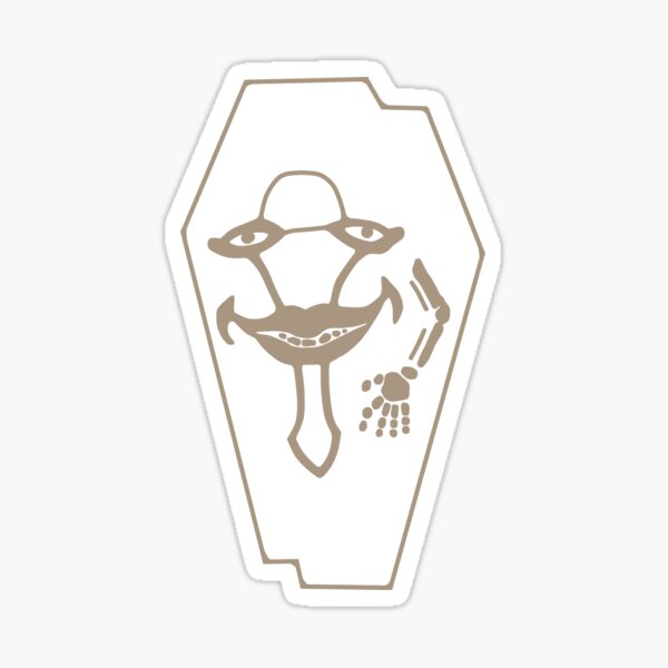 Laughing Coffin! Sticker
