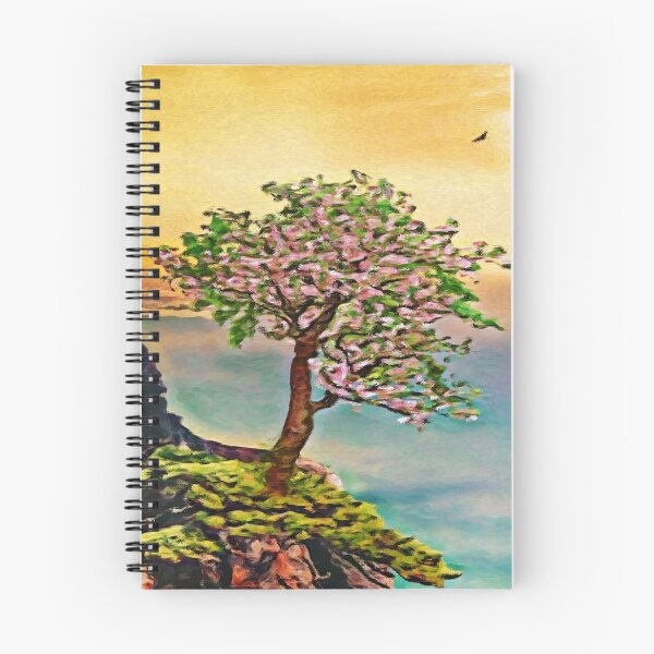 Item preview, The Loneliest Tree On Mount Huangshan | Painting  designed and sold by Christopher Taylor.