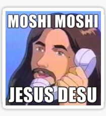 Pegatina JESÚS DESU <3