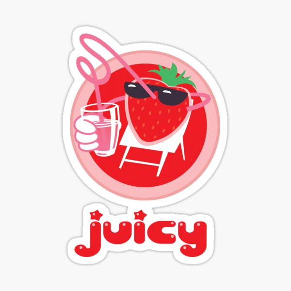 Juicy Strawberry! Sticker