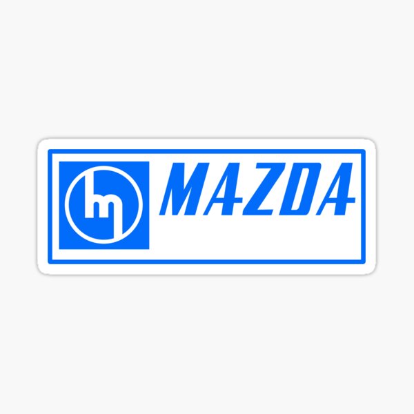 Mazda Emblem Window Decal Sticker For Cars And Trucks MADE IN USA ...