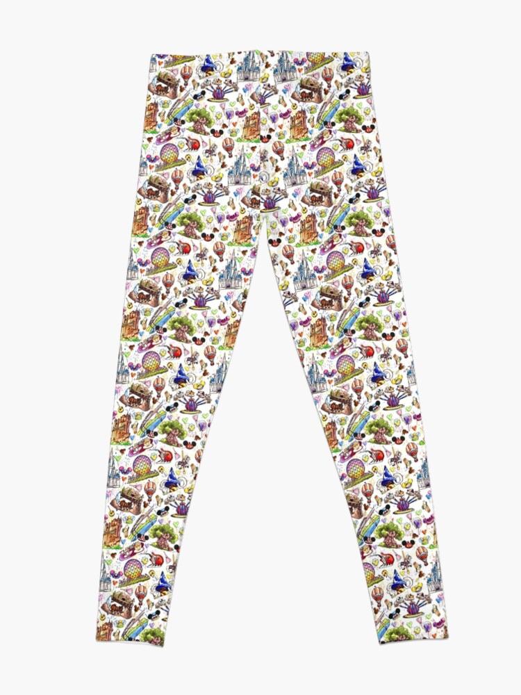 Alternate view of The ORIGINAL Park Rides Vacation park hopper Leggings