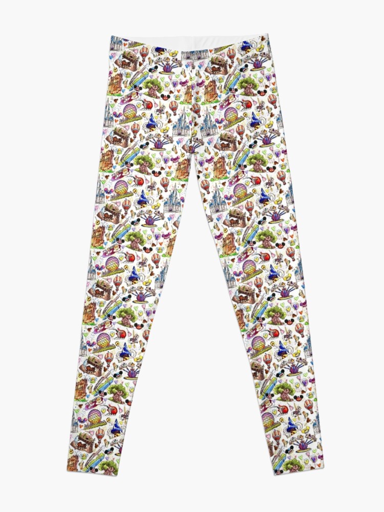 Alternate view of The ORIGINAL Park Rides Vacation park hopper Leggings