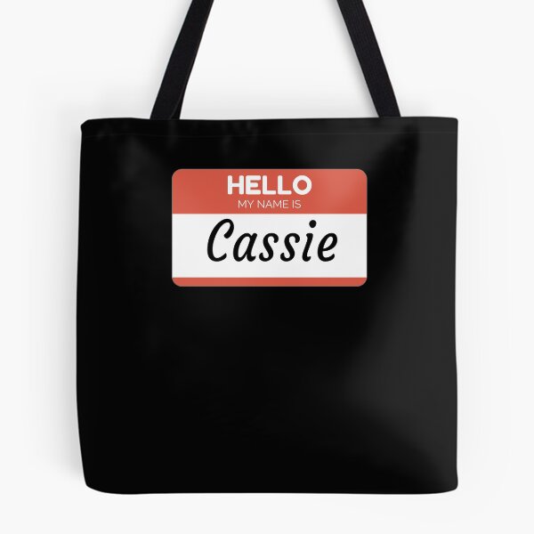 Item preview, Cassie Name Label  Hello My Name Is Cassie Gift For Cassie or for a female you know called Cassie designed and sold by Bontini.