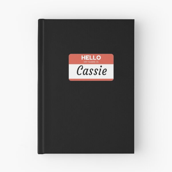 Artikelvorschau, Cassie Name Label Hello My Name Is Cassie Gift For Cassie or for a female you know called Cassie entworfen und verkauft von Bontini.