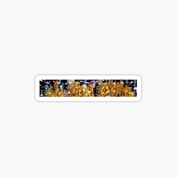 12 or saint saint seiya Sticker
